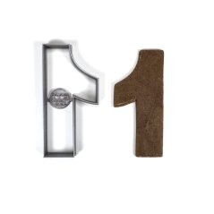 Číslo 1 (11cm) vykrajovátko/formička