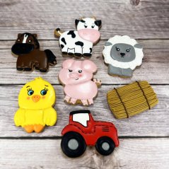 Zestaw foremek/wykrojników promocyjnych 4+1 Farm