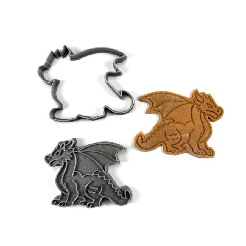 Drak dvoudílné vykrajovátko s razítkem