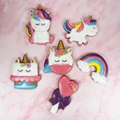 5+1 Akční set vykrajovátek/formiček Jednorožci, Unicorn