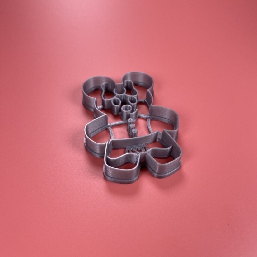 Foremka/wykrawaczka do ciastek w kształcie animowanej myszki z piernika