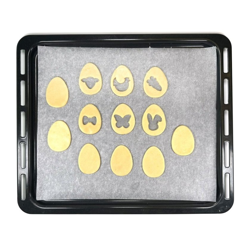 Zestaw foremek/wykrojników wielkanocnych (7szt.) jajka