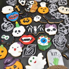 Lebka s mašlí vykrajovátko/formička