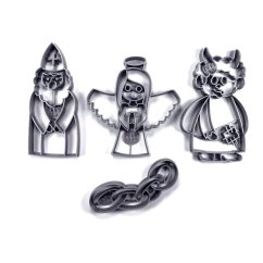 3+1 Akční mikulášský set vykrajovátek/formiček č.1