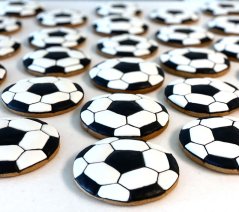 Piłka nożna 2 foremki do ciastek