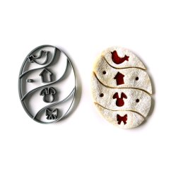 Maxi vajcia na linecké pečivo vykrajovačka/formička