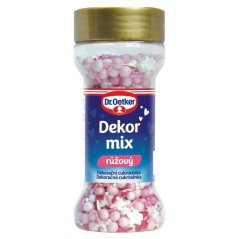 Dr. Oetker Dekor mix růžový (50 g)