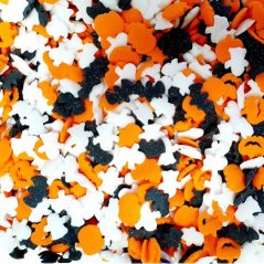 Dekora cukrovej zdobenie Halloween (100 g)