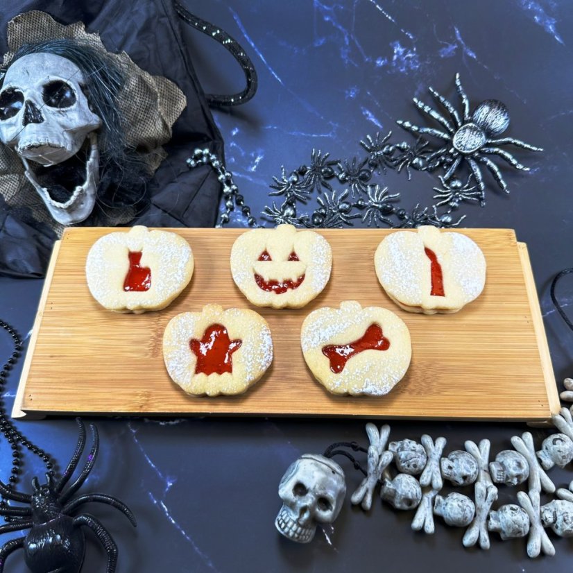 Set Halloweenskych vykrajovačiek/formičiek tekvica (6ks)