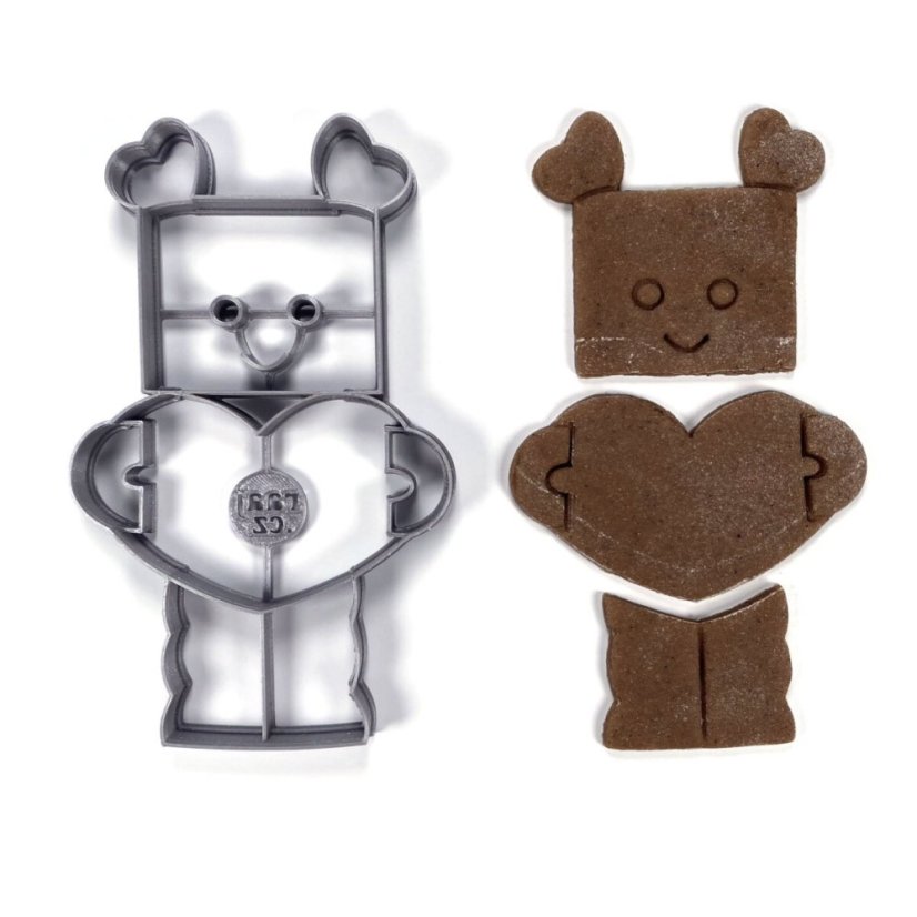 Robot skladačka vykrajovačka/formička