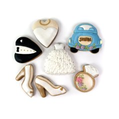 Svadobné auto vykrajovačka/formička VYK465 | Svadba