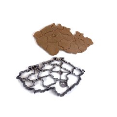 Mapa České republiky vykrajovátko/formička