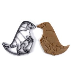 Forma/wykrojnik w kształcie dinozaura Parasaurolophus
