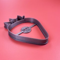 Jahoda vykrajovátko/formička