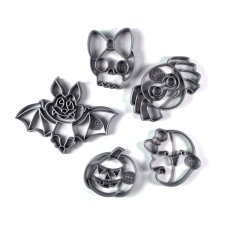 4+1 Akčný Halloweensky set vykrajovačov/formičiek č.4