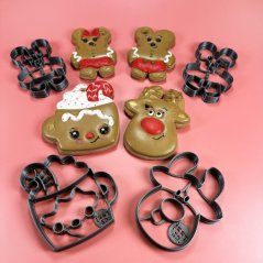 Perníček animovaného myšiaka vykrajovačka/formička