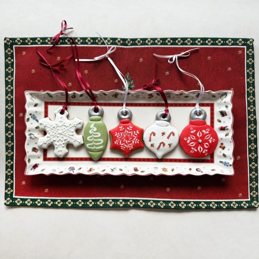 Baňka - vánoční ozdoba 5 ve tvaru hvězdy vykrajovátko/formička