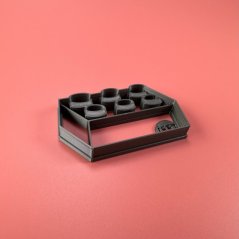 Foremka/wycinak do kostek 2x3