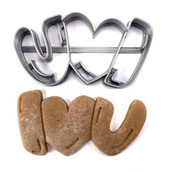 I love you vykrajovačka/formička