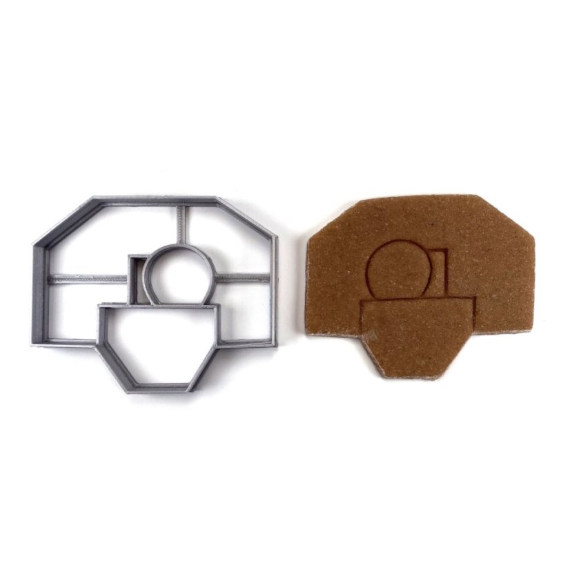 Basketbalový koš vykrajovátko/formička