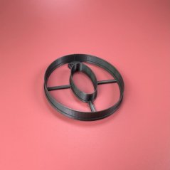 Wykrawarka/forma w kształcie litery O (10 cm)