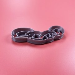 Čertův řetěz vykrajovátko/formička