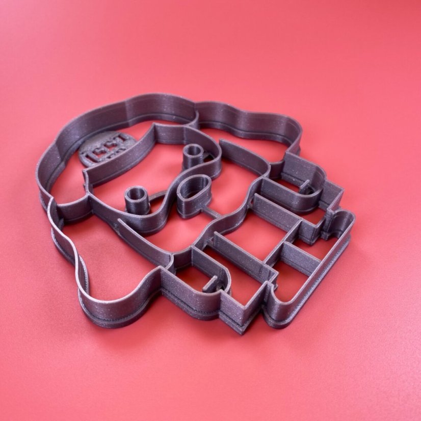 Poloobor v plášti vykrajovačka/formička