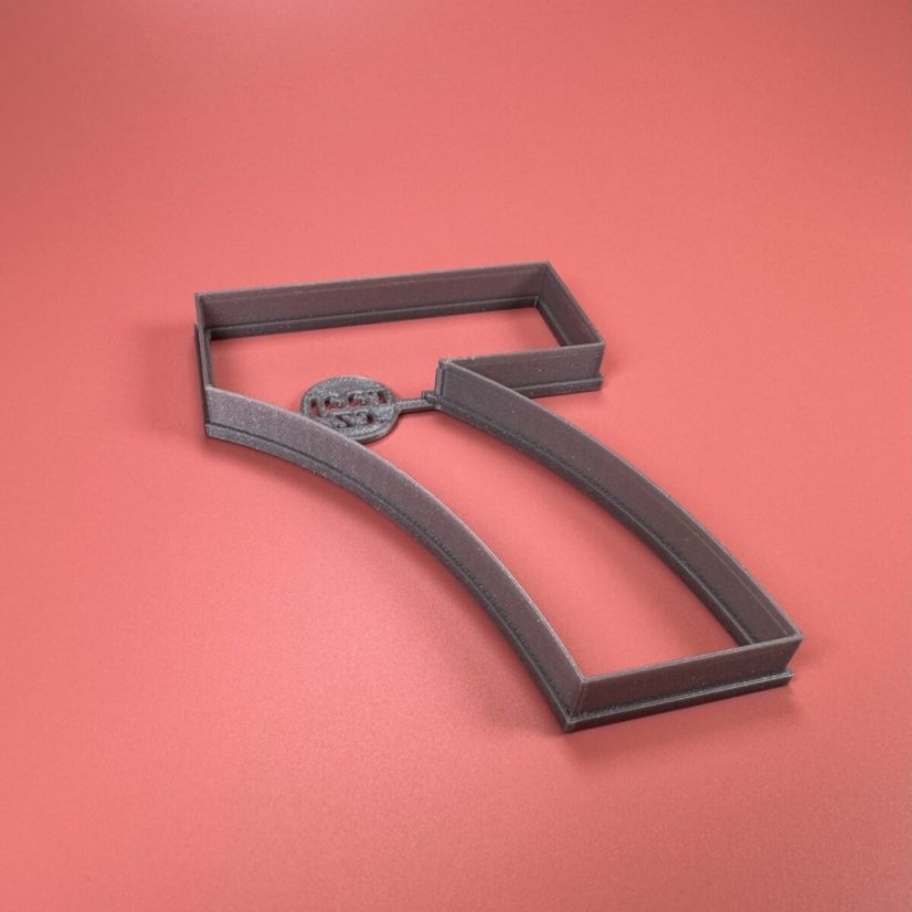 Číslo 7 (11cm) vykrajovátko/formička