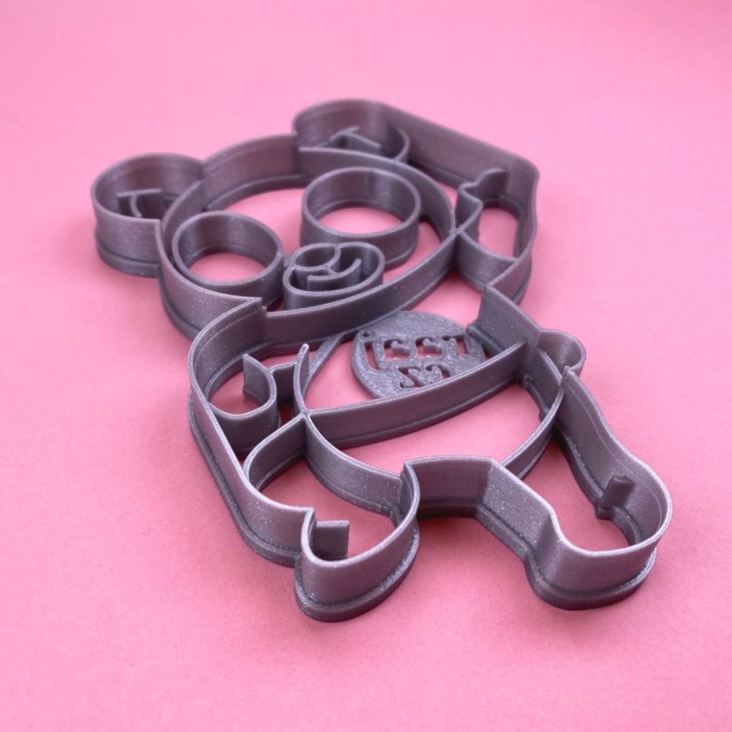 Tancujúca panda vykrajovačka/formička