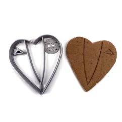 Srdce svadobný muž sako vykrajovačka/formička