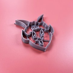 Hlava čerta vykrajovátko/formička