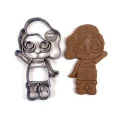 Bábika lolka prekvapenie 1 vykrajovačka/formička