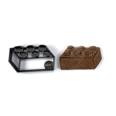 Foremka/wycinak do kostek 2x3