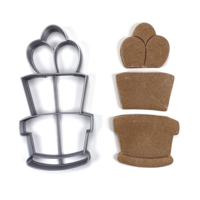 Poschodová torta skladačka vykrajovačka/formička