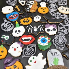 Lebka s mašľou vykrajovačka/formička