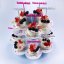 Narozeninové zápichy na dort, cupcakes