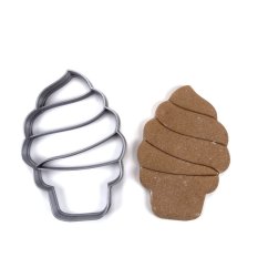 Skręcona foremka do lodów