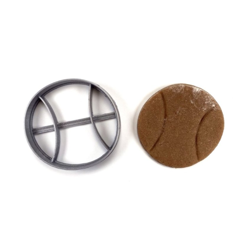 Piłka tenisowa 1 foremka/wykrojnik