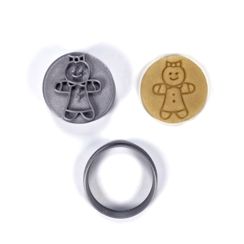 5+1 Akční vánoční set razítek s vykrajovátky č.1