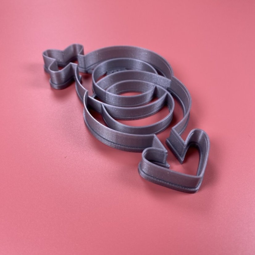 Symboly Venuša a Mars vykrajovačka/formička