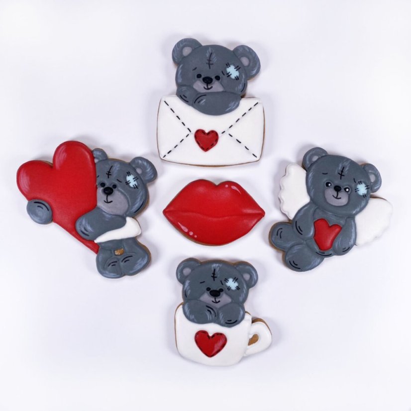 Medvídek v hrnečku vykrajovátko/formička