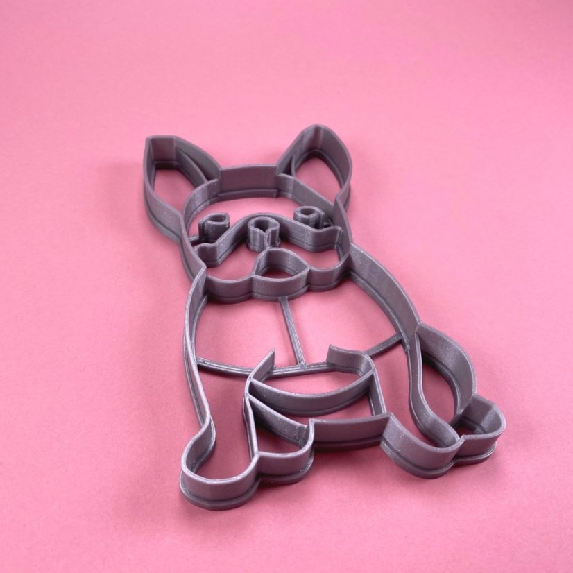 Francouzský buldoček vykrajovátko/formička