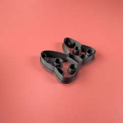 Puntíkatá mašle vykrajovátko/formička