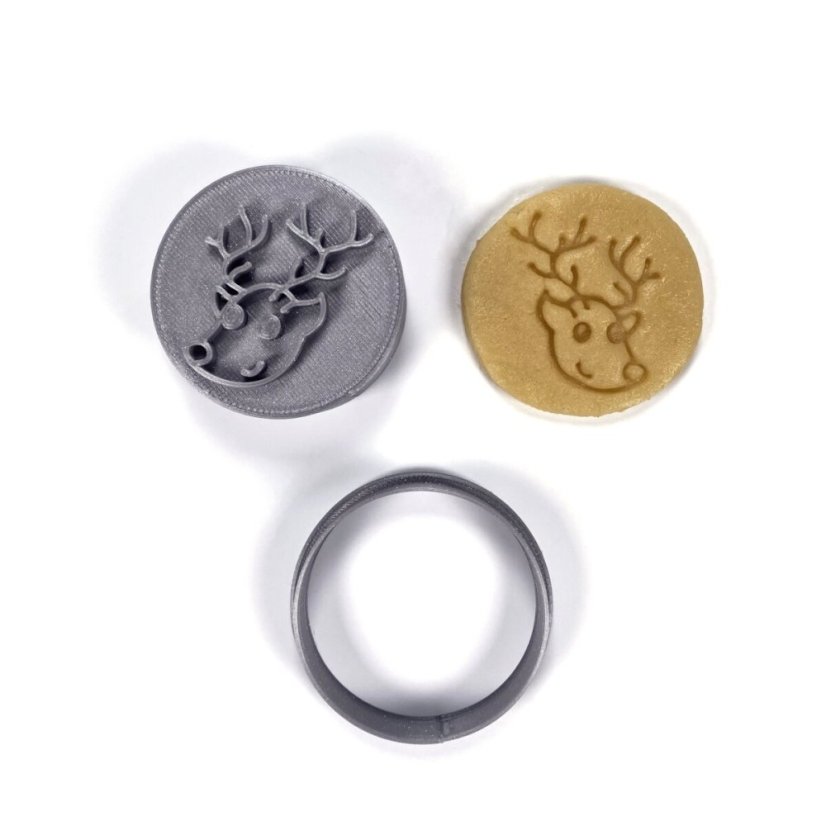 5+1 Akční vánoční set razítek s vykrajovátky č.2