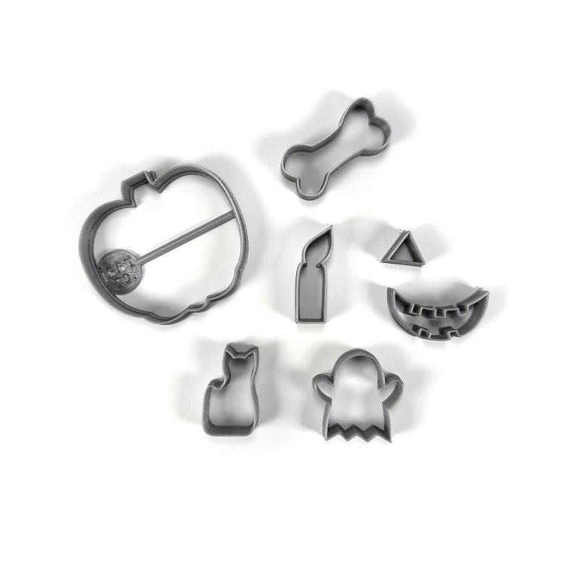 Set Halloweenskych vykrajovačiek/formičiek tekvica (6ks)