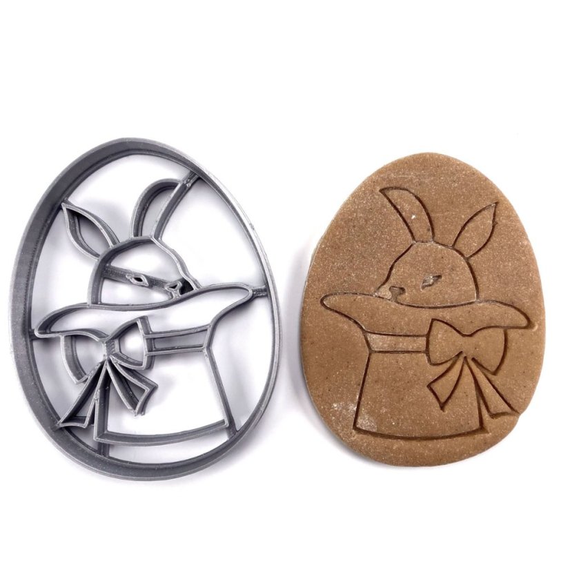 Králík v klobouku vykrajovátko/formička