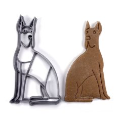 Foremka/wykrawaczka do ciastek w kształcie dog niemieckiego
