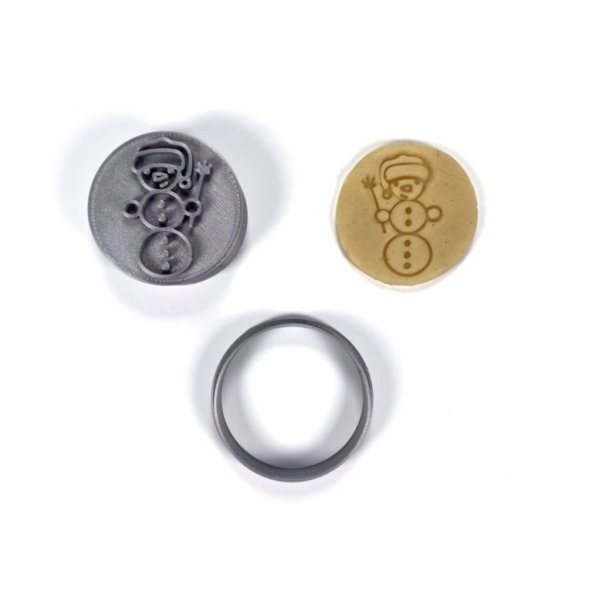 5+1 Akční vánoční set razítek s vykrajovátky č.2