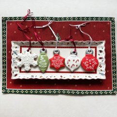 Baňka - vánoční ozdoba 5 ve tvaru hvězdy vykrajovátko/formička