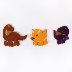 Foremka/wykrojnik w kształcie dinozaura brontozaura DUŻA (kształt w rozmiarze dziecięcym)